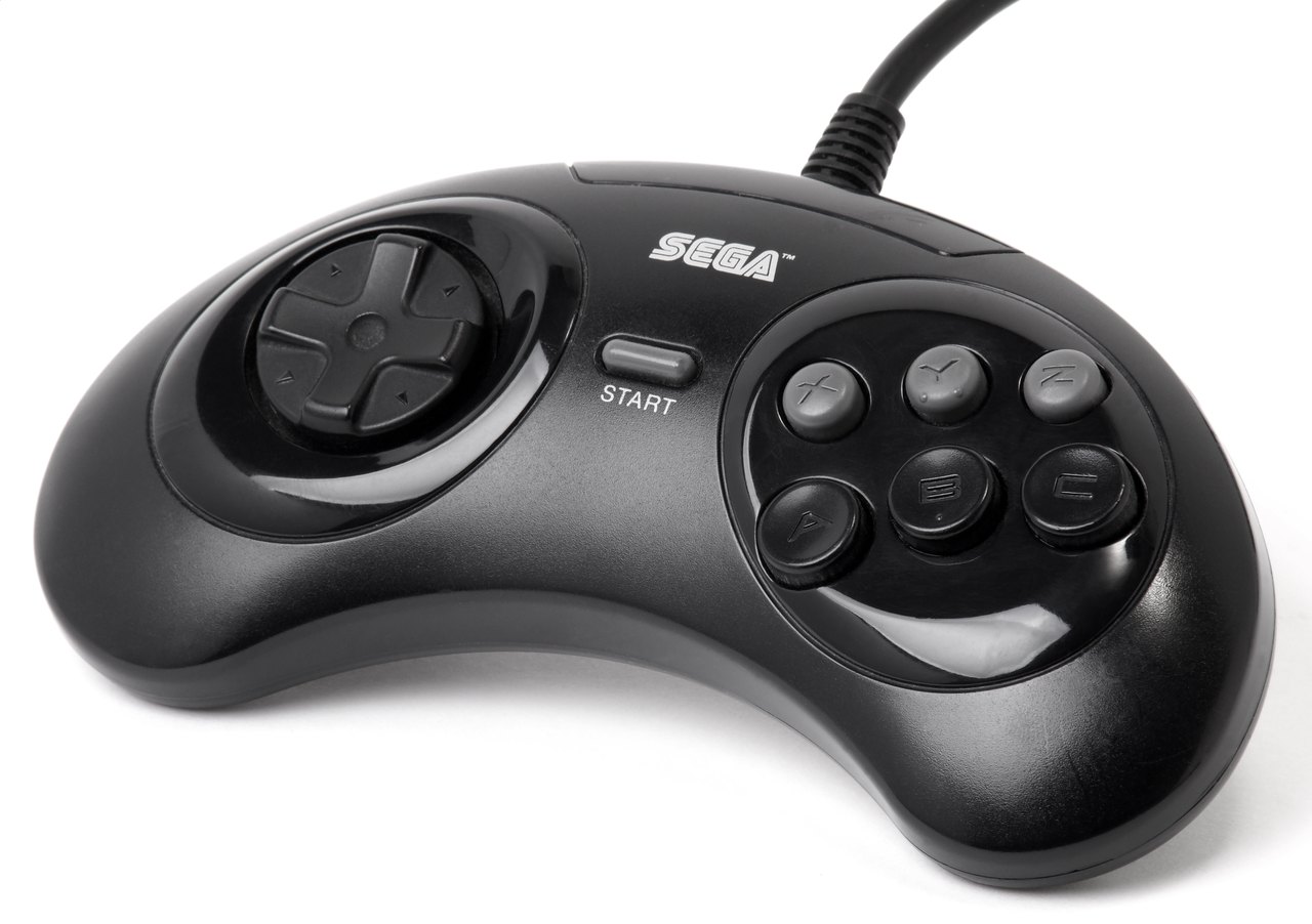 Sega Genesis 6-button controller